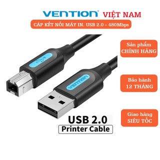 Dây cáp usb kết nối máy in, máy fax. máy scan có chống nhiễu, hàng chính hãng Vention