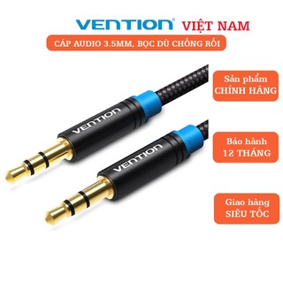 Dây cáp Audio 2 đầu 3.5mm bọc dù Vention độ dài 1,5m - 20m