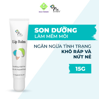 [HÀNG CTY] Son Dưỡng Môi Mềm Mượt Chống Khô Và Nứt Nẻ Môi Fixderma LIP BALM 15ml