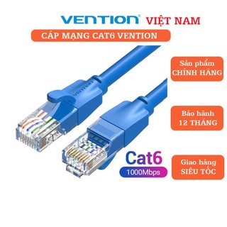 Dây cáp mạng CAT6 VENTION chuẩn RJ45 hỗ trợ tốc độ 1gbps