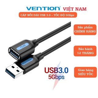 Dây cáp nối dài USB 3.0,  2.0 Vention dài 1.5 - 5m