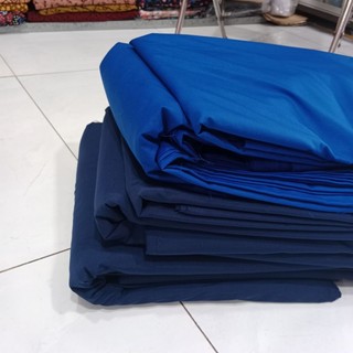 [Loại 1] Vải Kate Silk Màu Xanh Đen Khổ 1m2