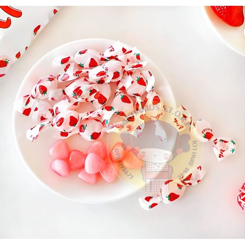 KẸO SỮA DÂU SAKUMA 83G
