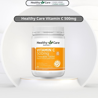 Viên nhai Healthy Care Vitamin C hỗ trợ làm đẹp da, tăng cường đề kháng, hỗ trợ sức khỏe