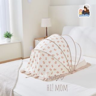 Màn chụp cho bé chống muỗi gấp gọn