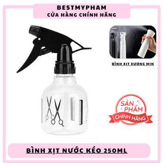 Bình xịt nước nhựa hình kéo cắt tóc 250ml bestmypham