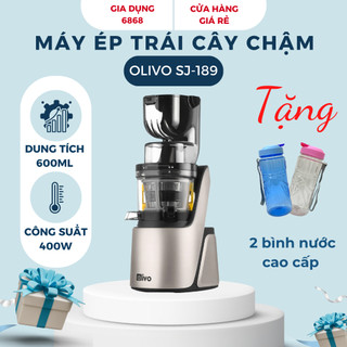 Máy ép chậm olivo sj189 - ép trái cây - rau củ quả - làm kem - bảo hành 10 năm