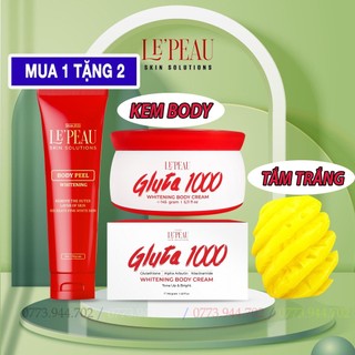 Kem peel body lepeau, peel body, trắng da mờ thâm, peel nách, đầu gối