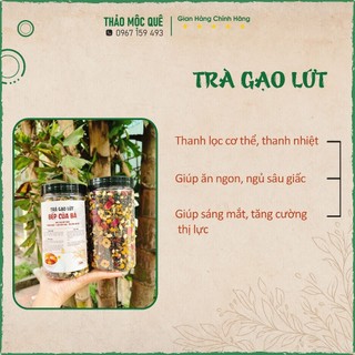 Trà gạo lứt (Bếp của bà)_trà hoa thảo mộc