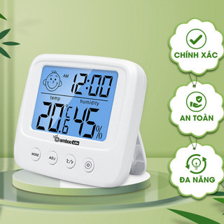 Máy đo nhiệt độ, độ ẩm phòng , nhiệt ẩm kế điện tử, đồng hồ đo nhiệt, nhiệt kế điện tử