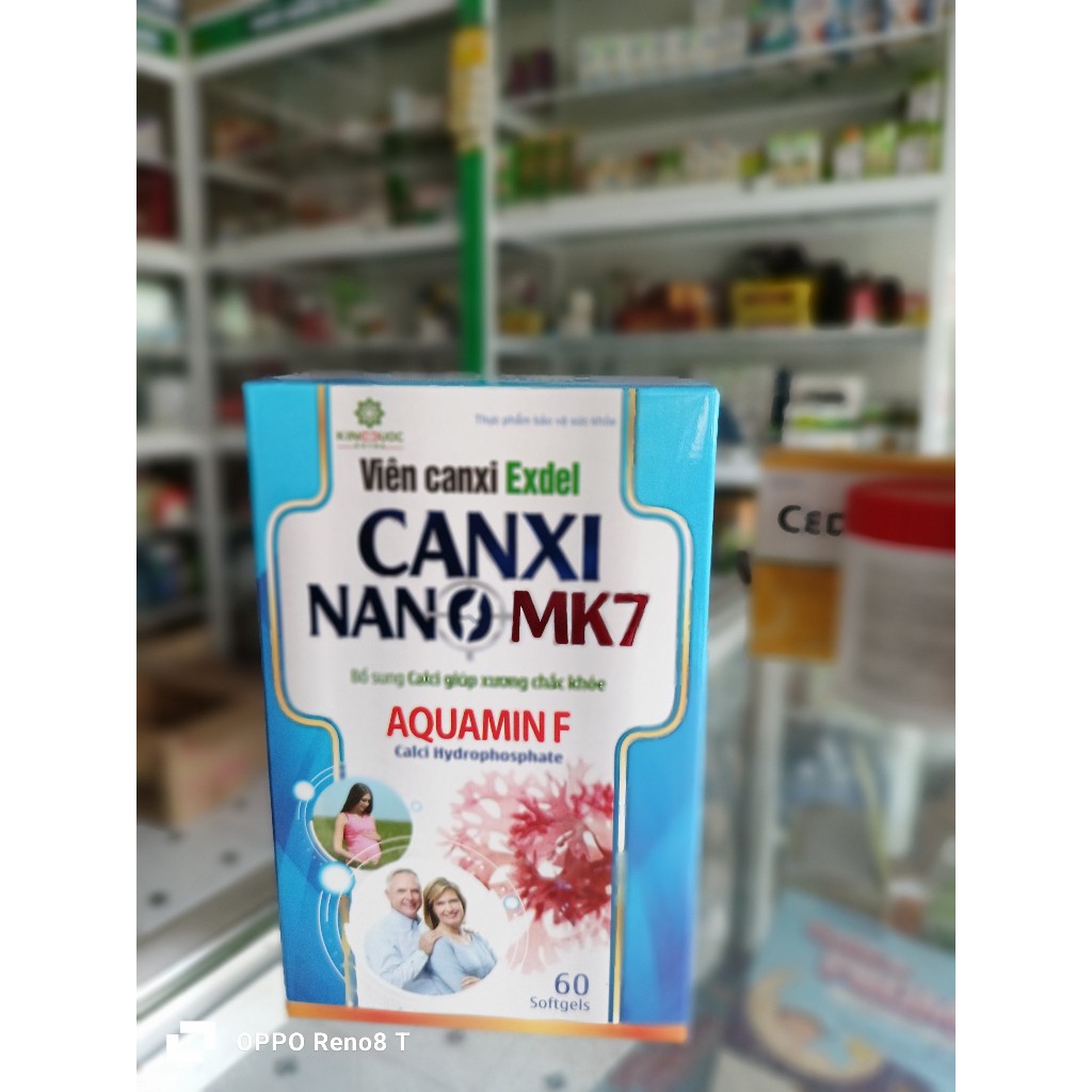 Viên  CANXI NANO MK7