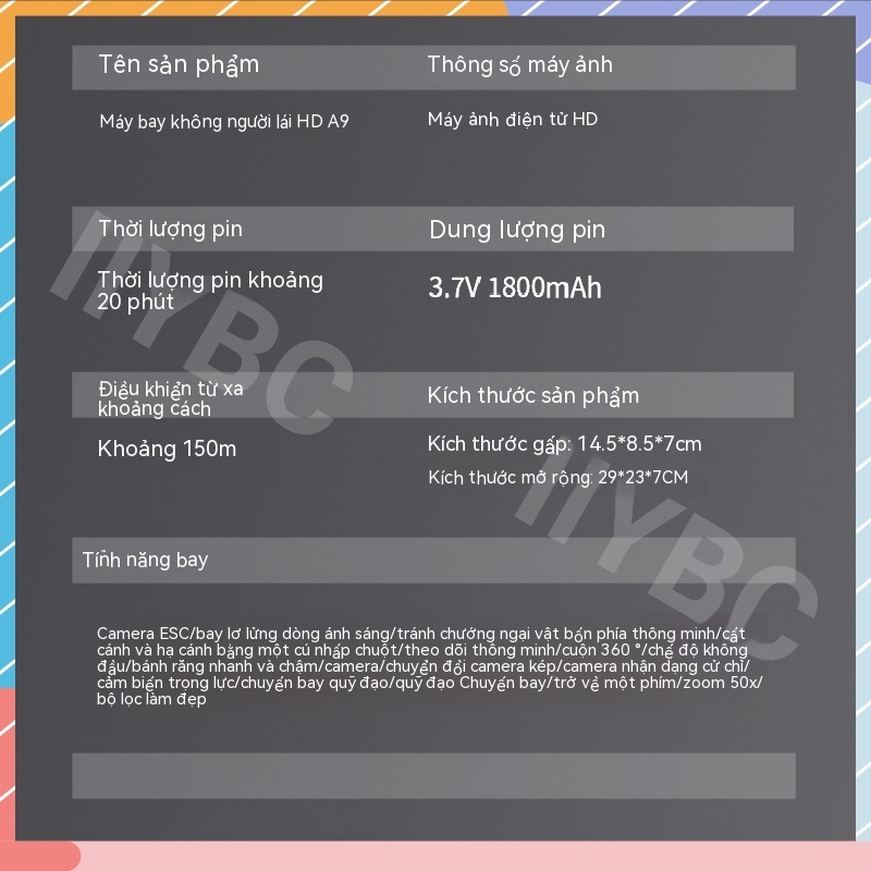 Flycam A9 Pro Giá Rẻ - Động Cơ Không Chổi Than Siêu Bền - Cảm Biến Chống Va Chạm, Giữ Vị Trí Bay Cực Dễ | BigBuy360 - bigbuy360.vn