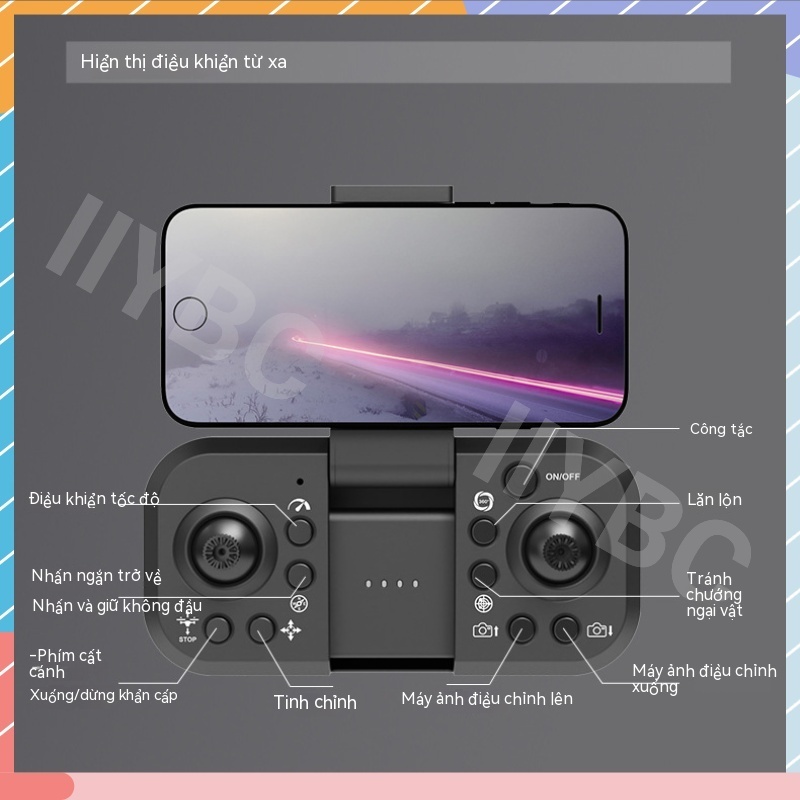 Flycam A9 Pro Giá Rẻ - Động Cơ Không Chổi Than Siêu Bền - Cảm Biến Chống Va Chạm, Giữ Vị Trí Bay Cực Dễ | BigBuy360 - bigbuy360.vn