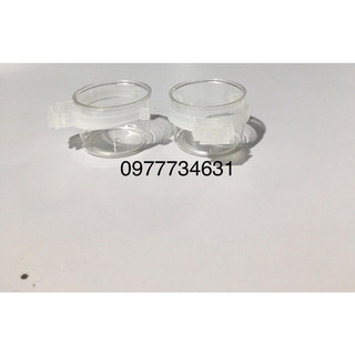 Com bo 2 cóng nhựa meka cao cấp cho chim chào mào khuyên yến hút mật