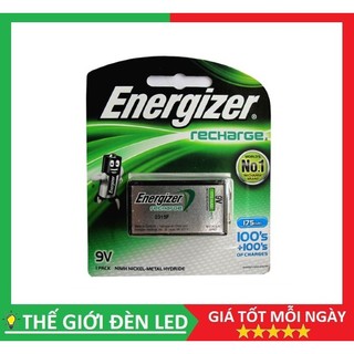 Pin sạc 9V Energizer 175 mAh chính hãng
