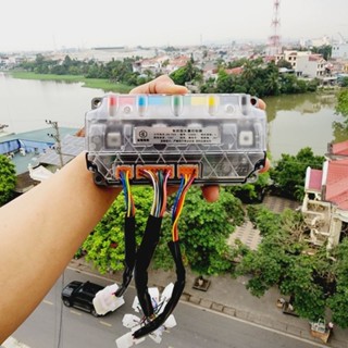 BỘ ĐIỀU KHIỂN XE ĐIỆN VOLTO  EM 80_4 thế hệ mới  72v/2000W 72300  80GTI/GTS vỏ trong suốt có tự học hiệu năng  cao