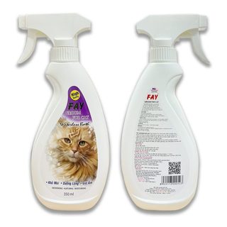 Sữa tắm khô Fay Groom cho mèo 350ml