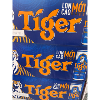 BIA TIGER NÂU lon cao 300ml thùng 24 Lon