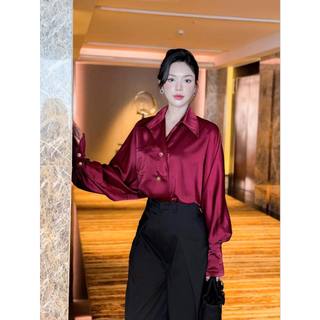 Sơ mi cổ đứng cúc vàng Eclipse Clothing