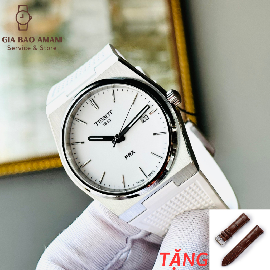 Đồng Hồ Nam TISSOT PRX T137.410.17.011.00 Chính Hãng Tặng Dây Da Cao Cấp