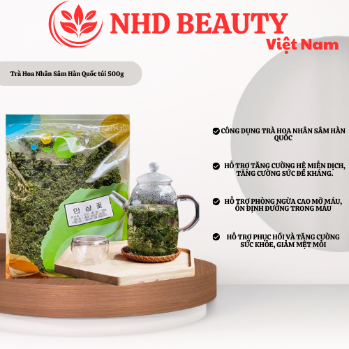 Trà Hoa Nhân Sâm Hàn Quốc túi 500g