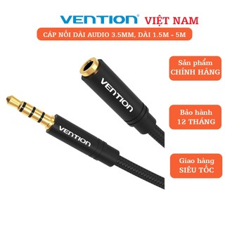 Dây cáp nối dài audio 3.5mm có hỗ trợ Mic , dài 1.5M/3M/5M Vention