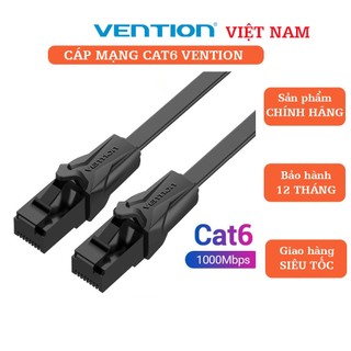 Dây cáp mạng Cat6 Vention đúc sẵn 2 đầu UTP ( dẹt ) dài 1m đến 5m