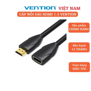 Cáp nối dài HDMI Vention,hỗ trợ 3D, 2K,4k@30Hz , Dài 1.5m - 5m