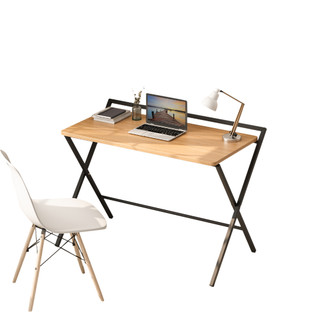 Bàn làm việc gấp gọn cao 75cm chân thép sơn tĩnh điện mặt gỗ cao cấp thương hiệu sohja - gm11