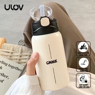  Bình Giữ Nhiệt Bằng Inox Không Hoen Gỉ 304 Hai Lớp Giữ Nhiệt Tiện Lợi An Toàn ULOV- BNGNL07 