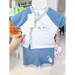 Moon - Bộ cộc tay cài chéo