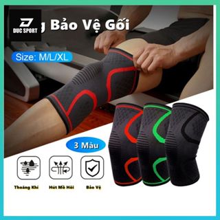  Băng Quấn Đầu Gối  Băng gối thể thao bóng đá bóng chuyền co giãn đàn hồi cao cấp,Dụng gụ bảo vệ bó đầu gối - Đức Sport 