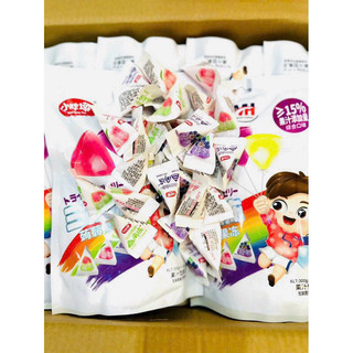 Thạch tam giác trái cây mix vị thơm ngon túi 150g siêu ngon