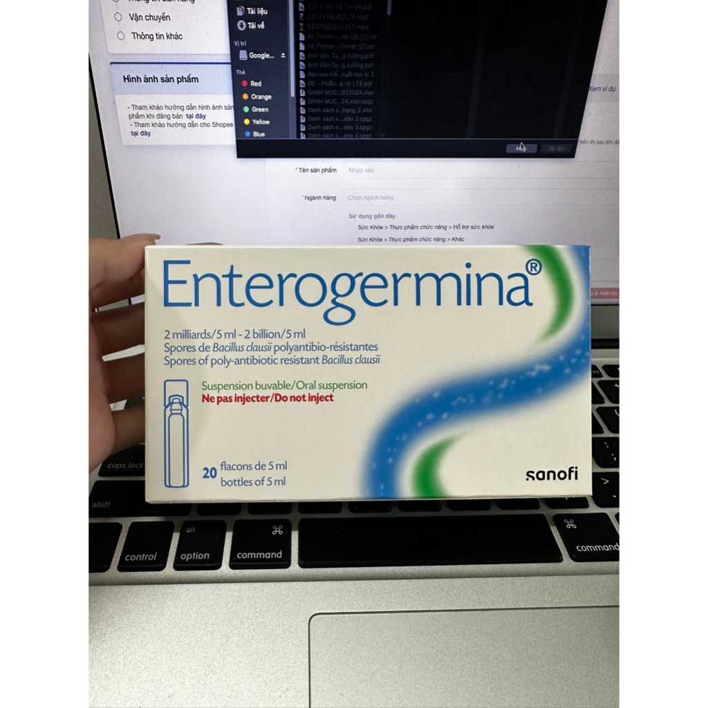 Men vi sinh Enterogermina (2 tỷ lợi khuẩn)