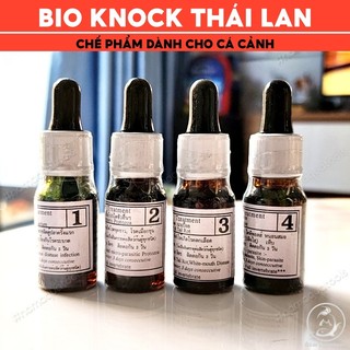 Bio Knock Số 1, 2, 3, 4 Thái Lan - Chế Phẩm Dành Cho Cá Cảnh