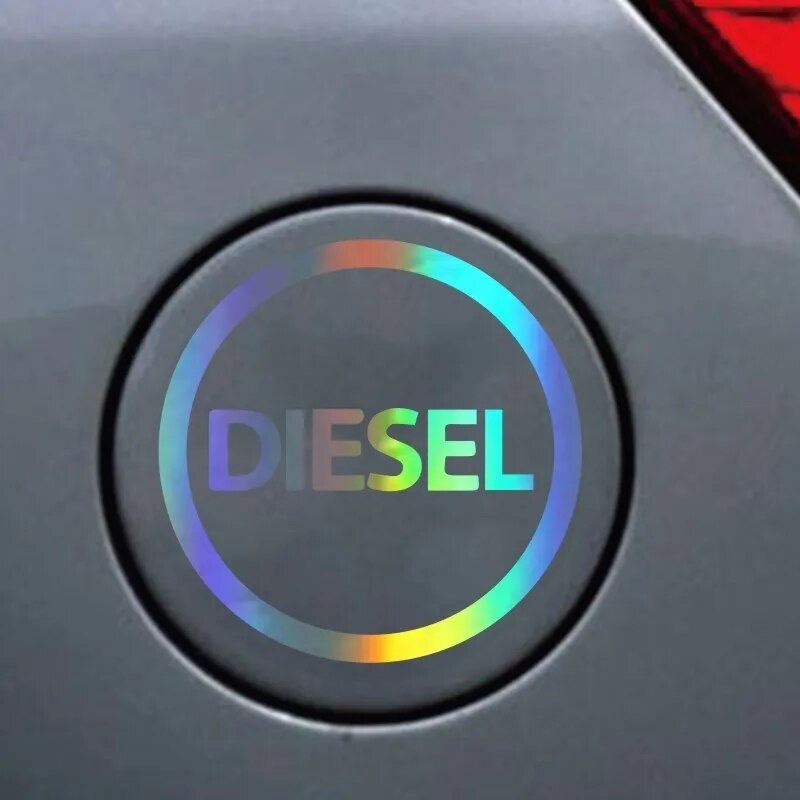 Tem 7 màu Diesel dán ô tô