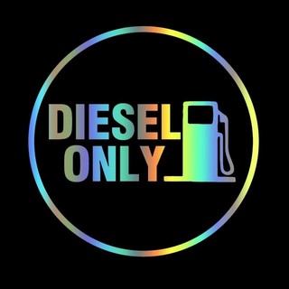 Tem 7 màu Diesel dán ô tô