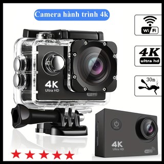 Camera hành trình xe máy gắn mũ bảo hiểm Sport camera 4K, Cam hành trình cho xe máy, xe đạp, đi phượt, di lịch