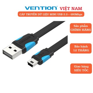 Cáp truyền dữ liệu Mini USB 2.0 Vention cho Camera, Mp3/mp4/mp5, ổ cứng.....