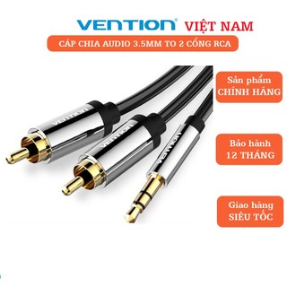 Audio - Cáp chuyển đổi Audio 3.5mm ra 2 RCA - Vention BCFB