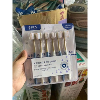 Combo 6 chiếc bàn chải lông mịn nội địa trung