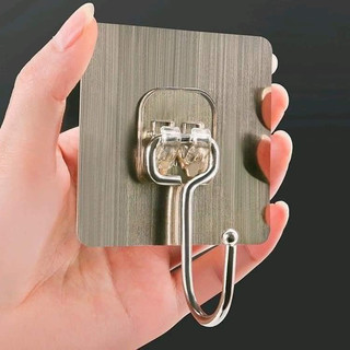 Combo 10 chiếc móc dính inox siêu dính