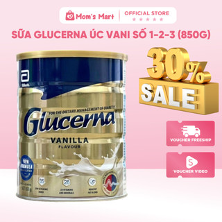 Sữa glucerna úc hương vani lon 850gr - mom's mart
