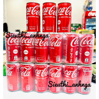 Thùng Coca-Cola Vị Nguyên Bản 24 non x 235ml ( Bọc chống sốc )
