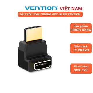 Đầu nối HDMI vuông góc 90 độ, đầu nối HDMI đực ra cái Vention hỗ trợ full HD 1080