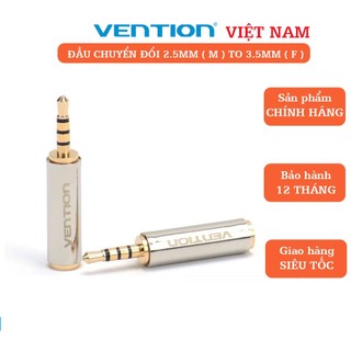 Đầu chuyển đổi Audio 2.5mm to 3.5mm Vention