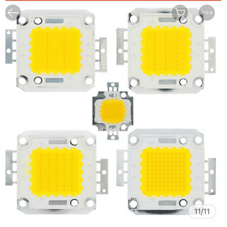 Bóng/chíp led cob 12v dc: 10w-20w-30w-50w siêu sáng