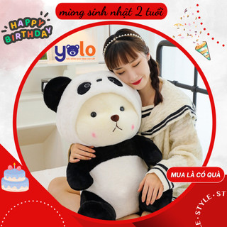 Gấu bông lena gấu trúc .thú nhồi bông lena cosplay gấu trúc hàng nhập khẩu( có ship hỏa tốc)(nhận gói quà)
