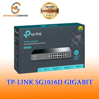 Bộ chia mạng tplink tl-sg1016d 16 cổng rj45 gigabit - fpt phân phối