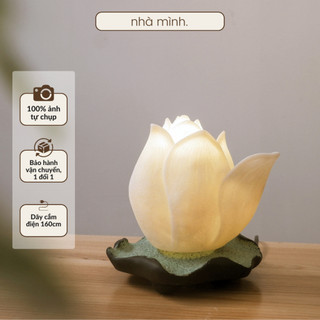  Đèn Hoa Sen Để Bàn Dùng Điện Đèn Hoa Sen Bàn Thờ Đèn Decor Trang Trí Nhà Phòng Ngủ Phòng Thiền 